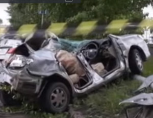 Nell'Estremo Oriente russo ragazza è stata decapitata durante un incidente stradale (VIDEO)